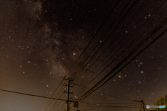 星空　蠍座と土星