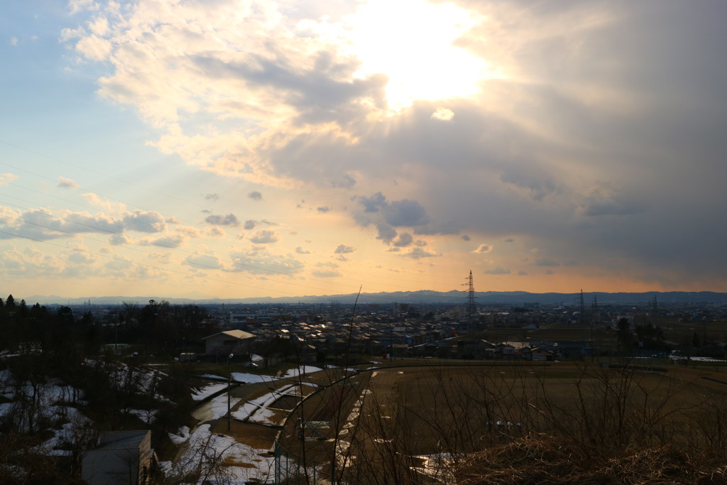 街の空