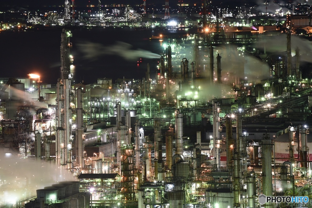 四日市工場夜景