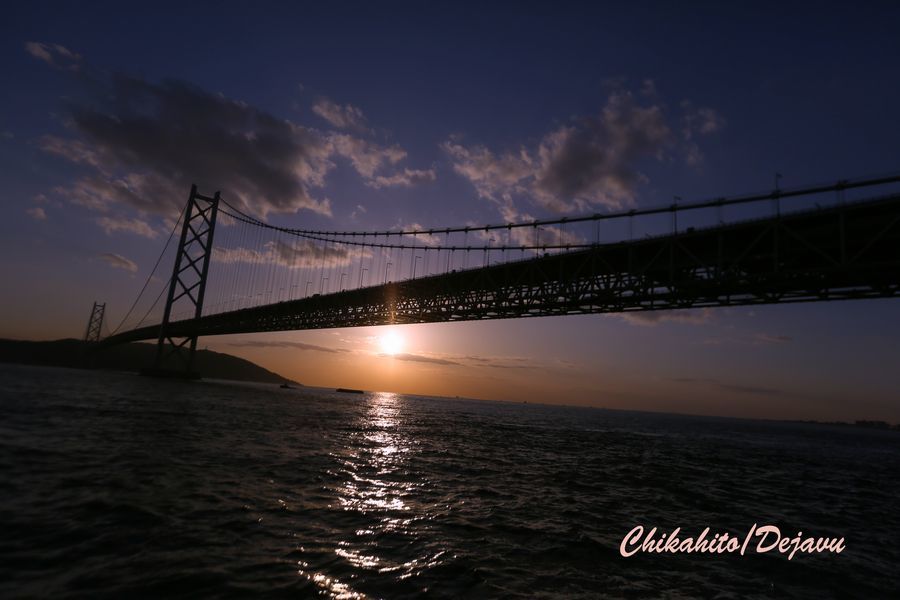 夕日