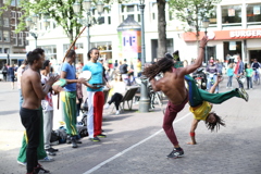 オランダの街角　カポエラ