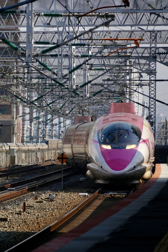 キティーちゃん入線