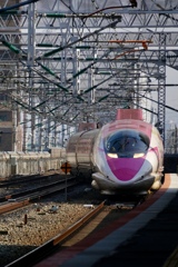 キティーちゃん入線