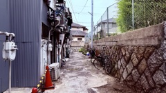 長屋の風景