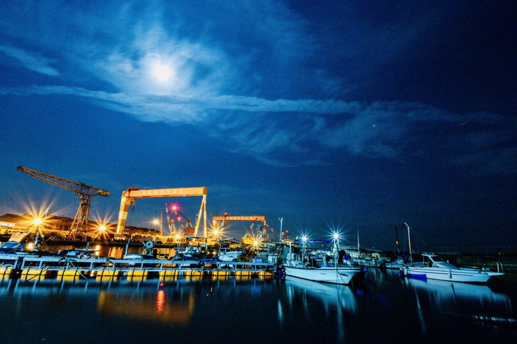 水島工場夜景
