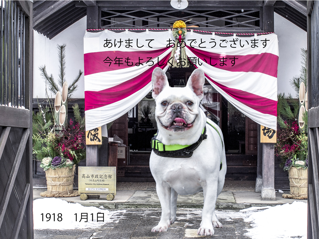 あけましておめでとうございます。