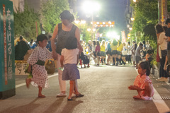 高山の夜はちょけらまいか（ふざけて）