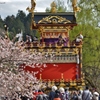 桜咲く高山祭り