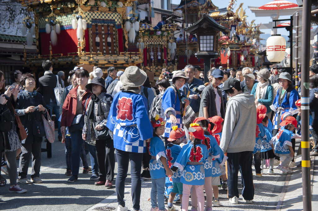 秋の高山祭り