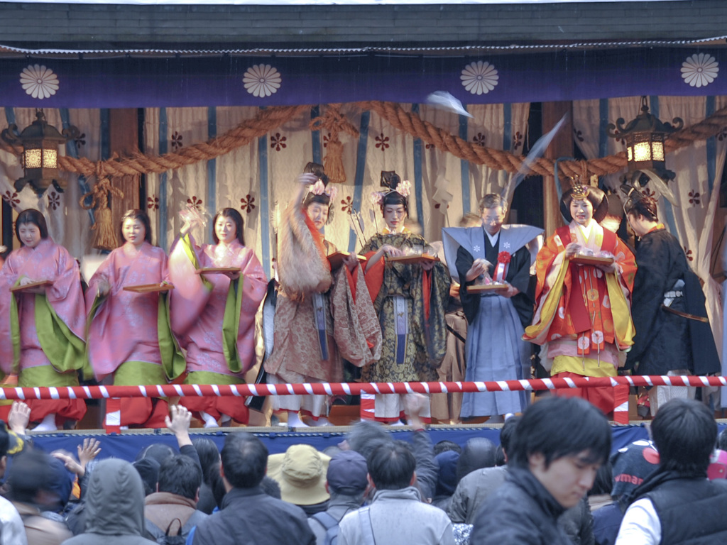 生き雛祭り　高山一の宮町
