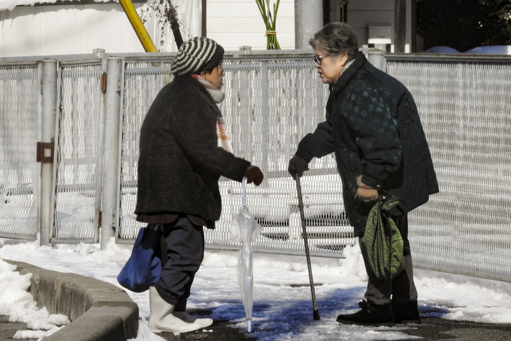 立ち話