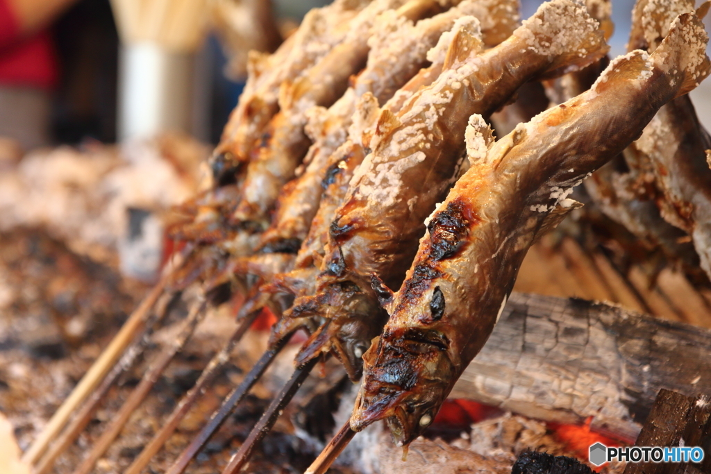 岩魚の塩焼き