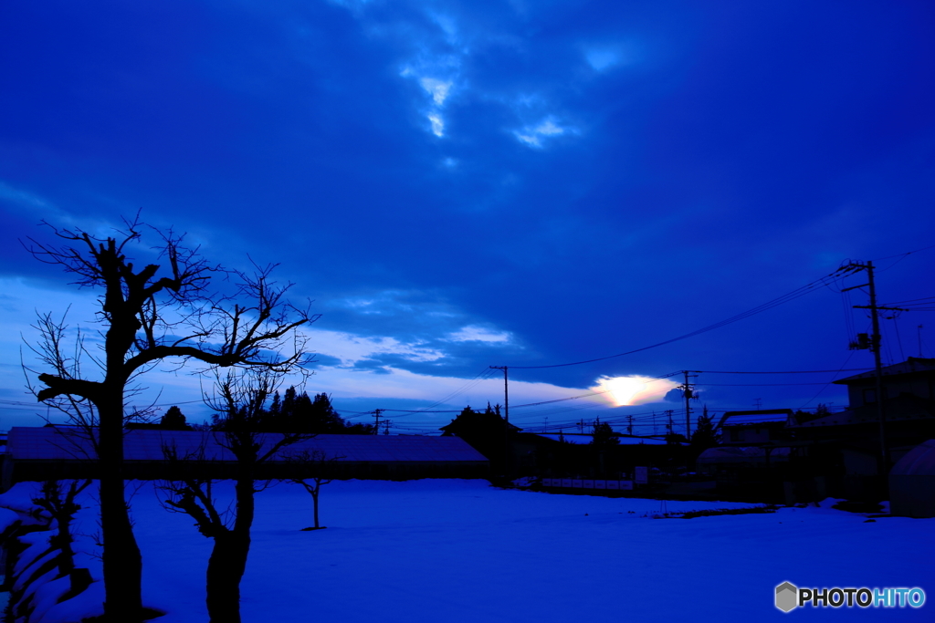 寒き夕暮れ