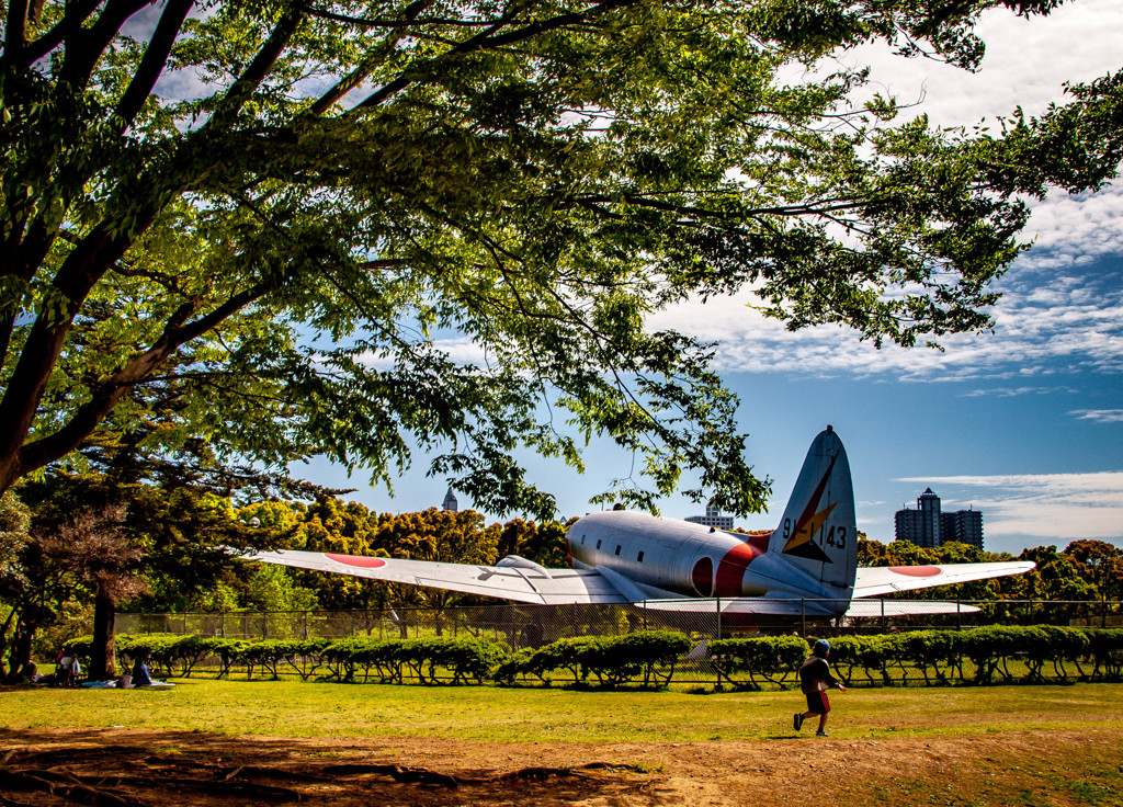 風薫る 航空公園4