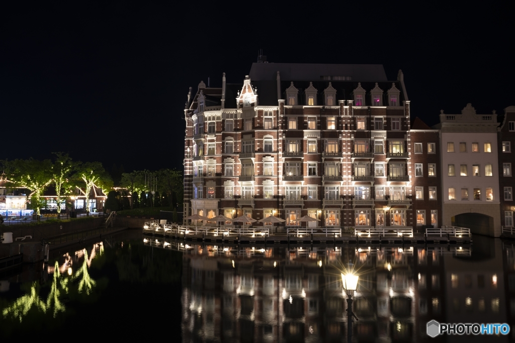 ハウステンボスの夜景