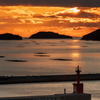 2019年最後の夕日