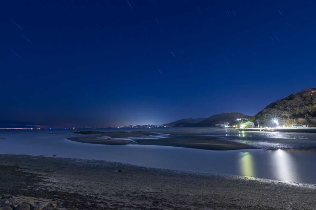 新舞子夜景