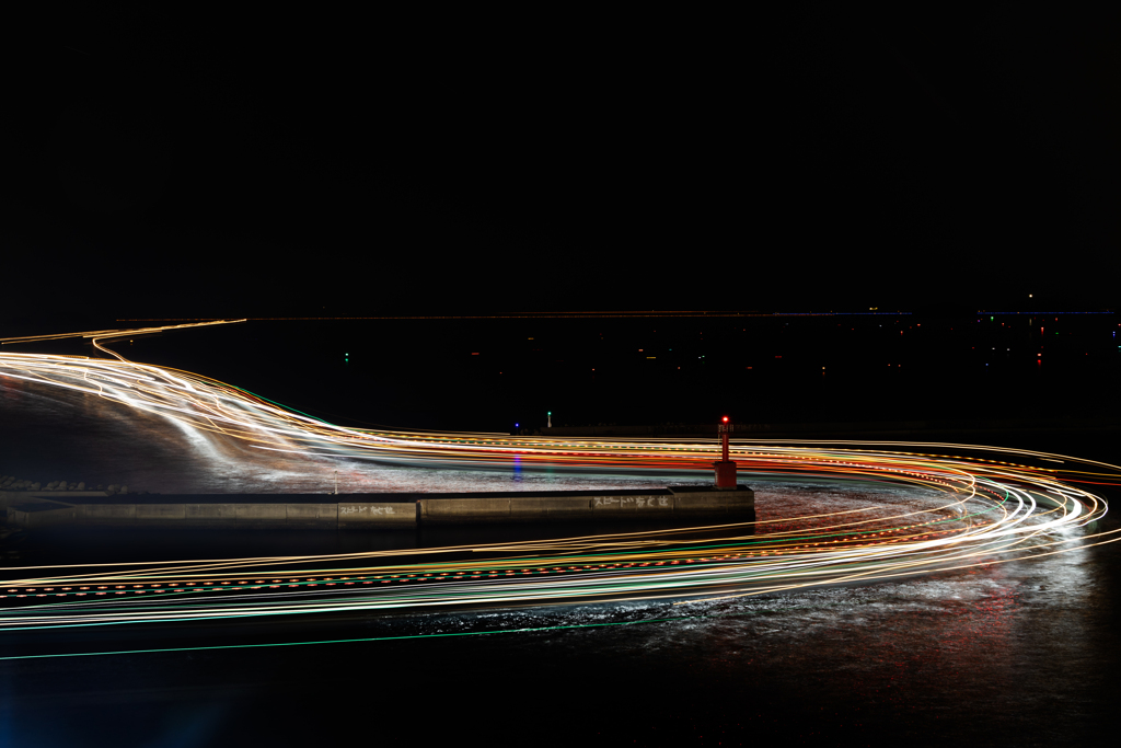 いかなご漁出船