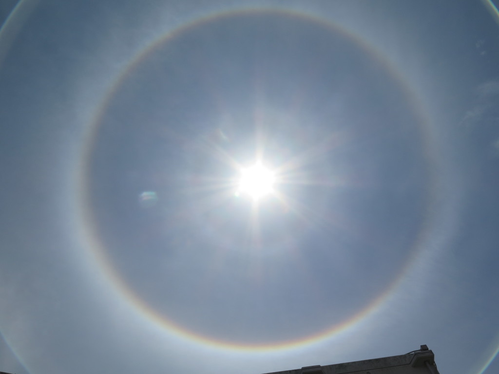 太陽と地球の輪