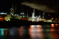 室蘭の工場夜景