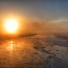 －20℃の夜明け