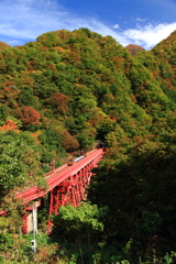 黒部峡谷トロッコ列車１