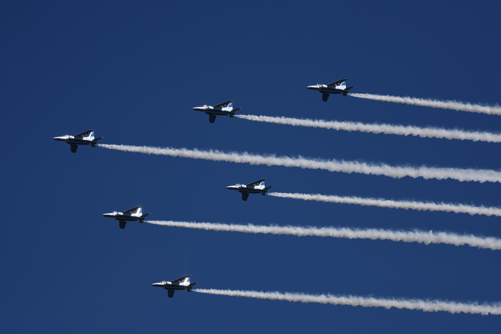 2022 栃木国体開会式 Blue Impulse その1