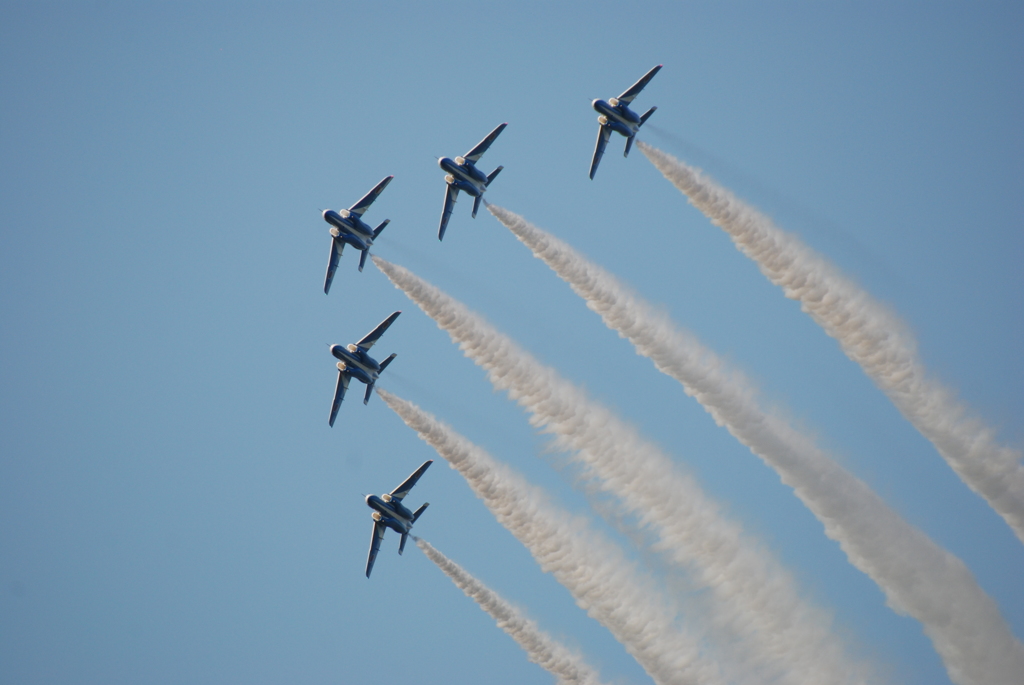 2017 三沢基地航空祭 前日予行 Blue Impulse