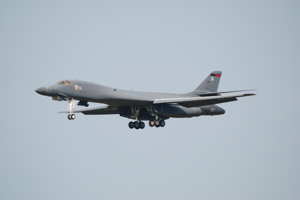 2017 三沢基地航空祭 前日 B-1B飛来