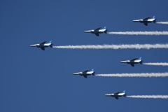 2022 栃木国体開会式予行 Blue Impulse その2