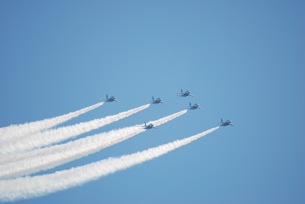 2017 松島基地航空祭 Blue Impulse 午後