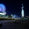 神戸港の夜