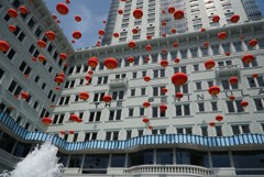 香港ペニンシュラホテル「春節」を祝う