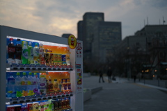中の島の自販機