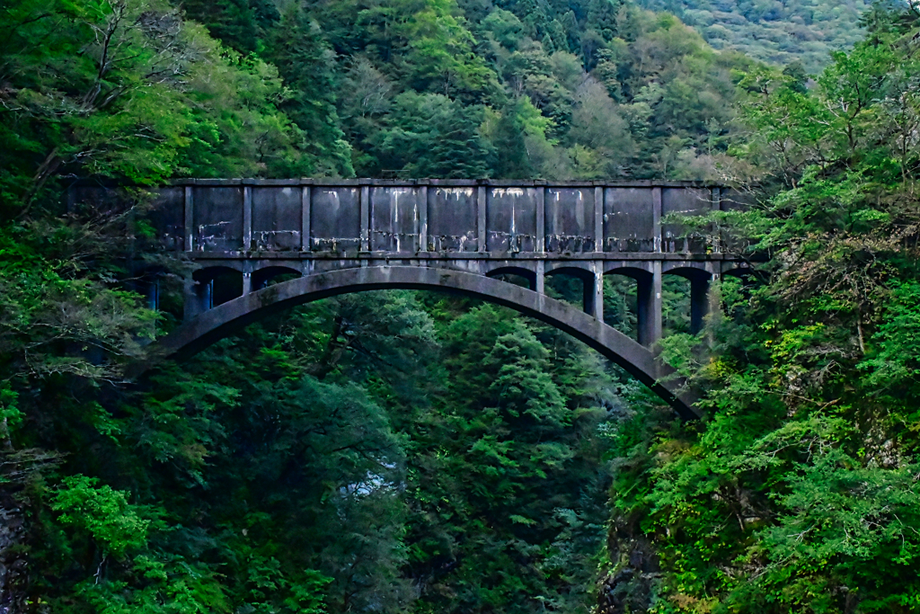 後曳水路橋。