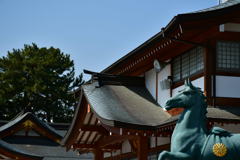 護国神社。