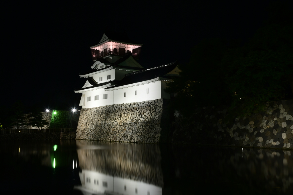 銀鯰御形兜の城。