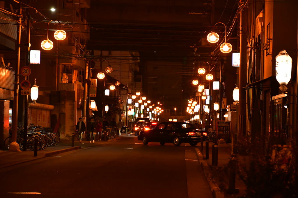 花街。