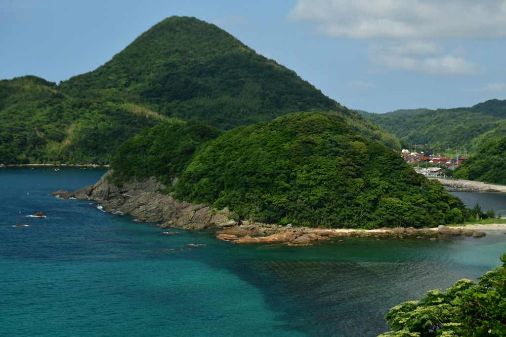 海の碧、山の蒼。