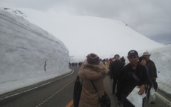 雪の廻廊。