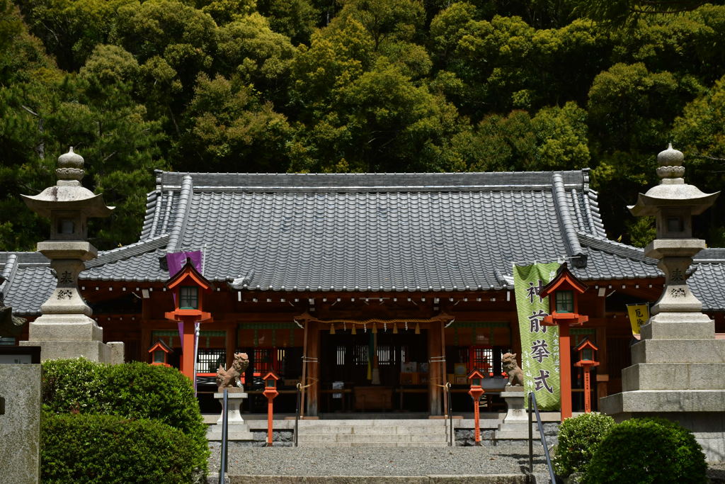 宝来山神社。