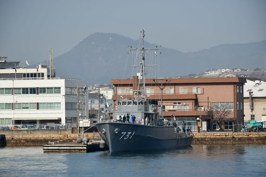 平和な景色。