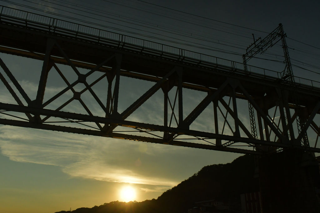 橋梁。