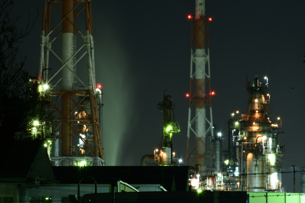 日本11大工場夜景都市。