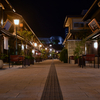 甲府の夜。