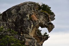 獅子岩。
