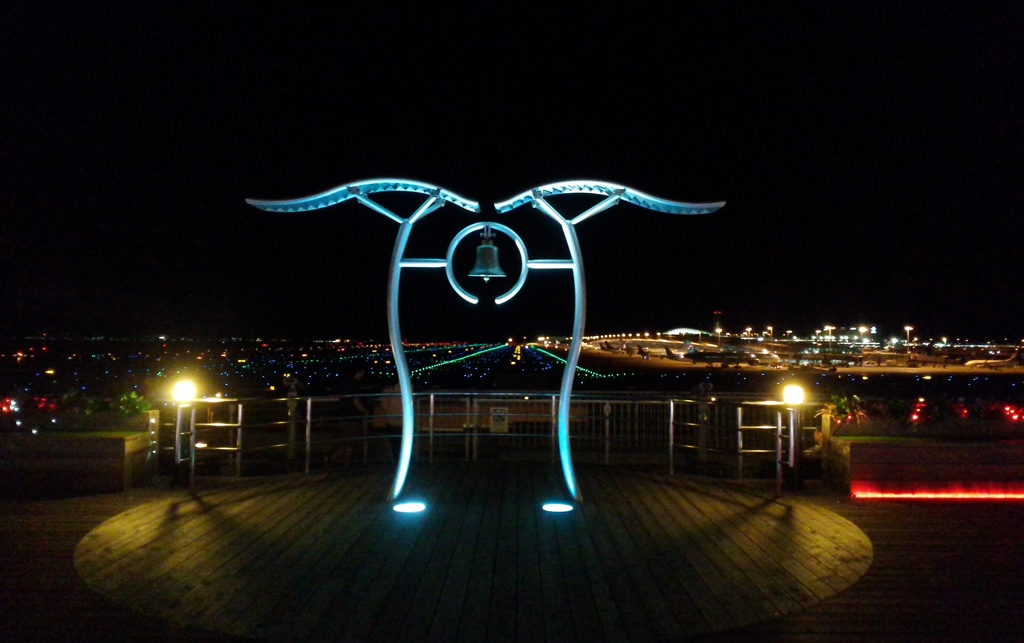 関空の展望台。