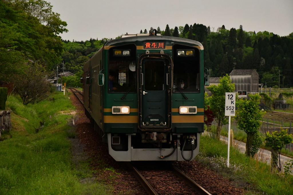 貴生川へ。