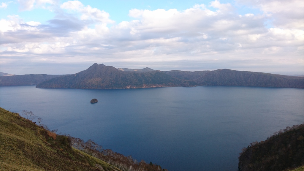 霧の無い摩周湖。