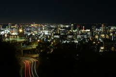 神戸を俯瞰する。